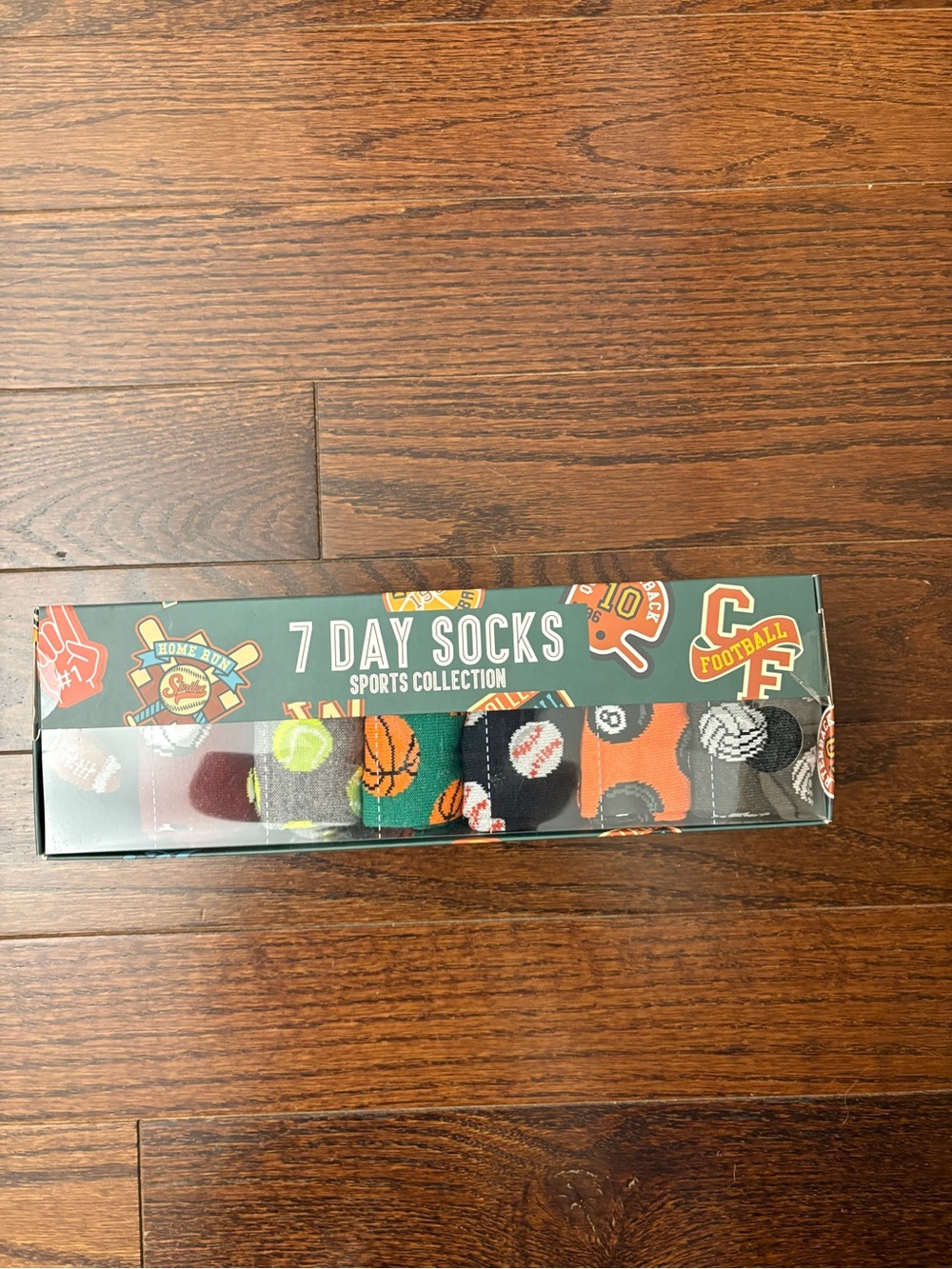 7 Day Socks Sports Collection - Multicolor Men's Crew Socks